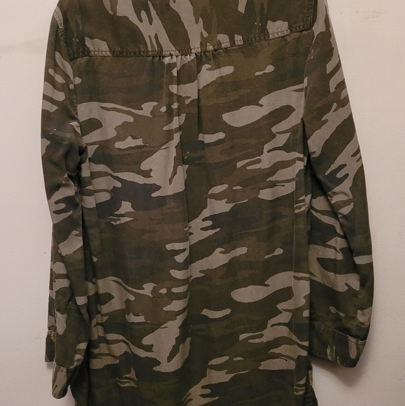 Express l camo shirt dress - Picture 2 of 4